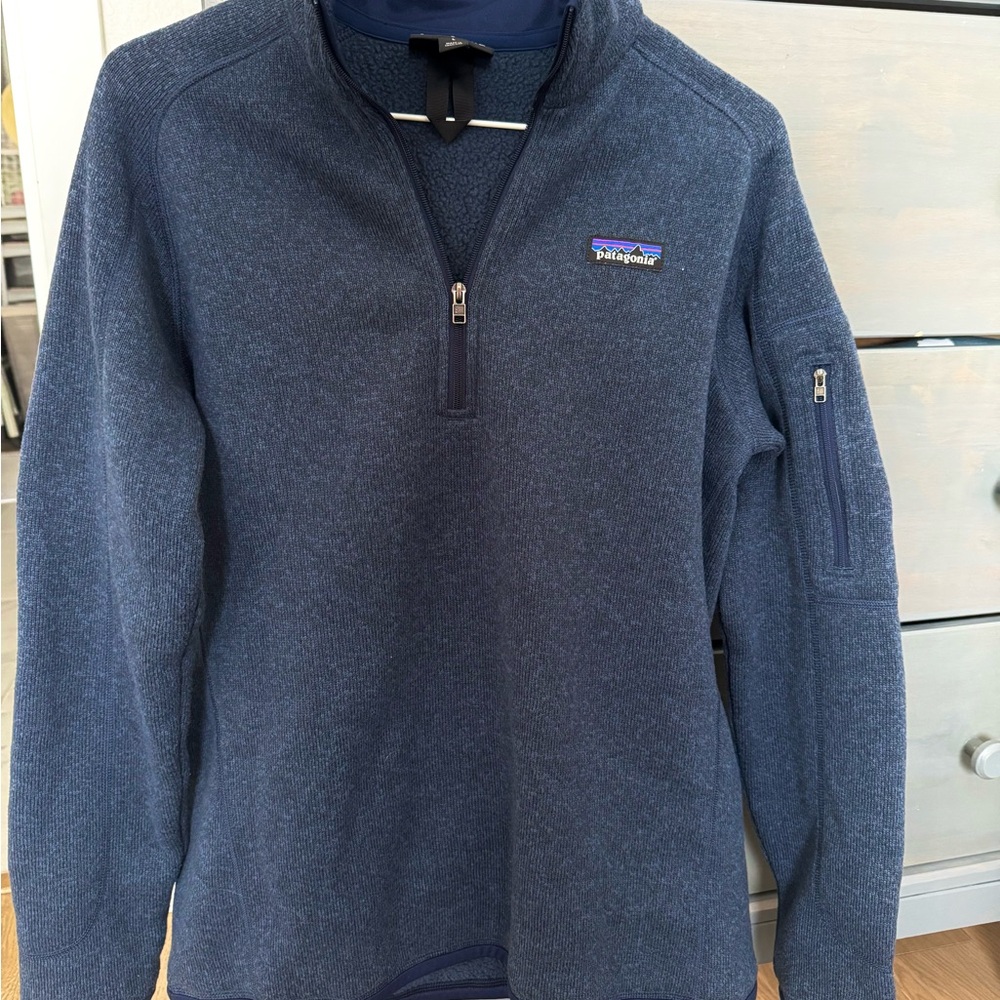 Patagonia Women's Better Sweater 1/4-Zip (Navy)